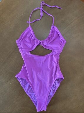 Purple Xhilaration One Piece Swimsuit